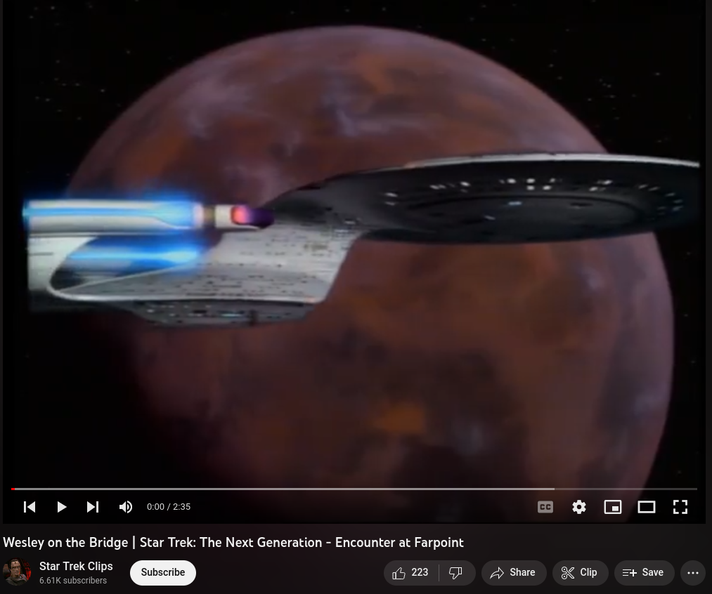 Encounter at Farpoint Video